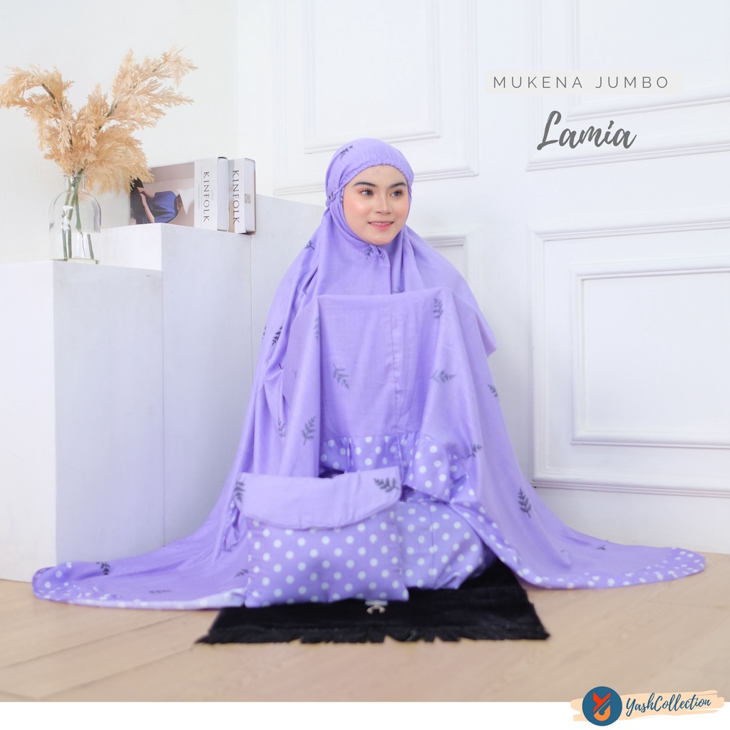 YashCollection Mukena Dewasa Bali Mukena Cemara LAMIA Jumbo-3