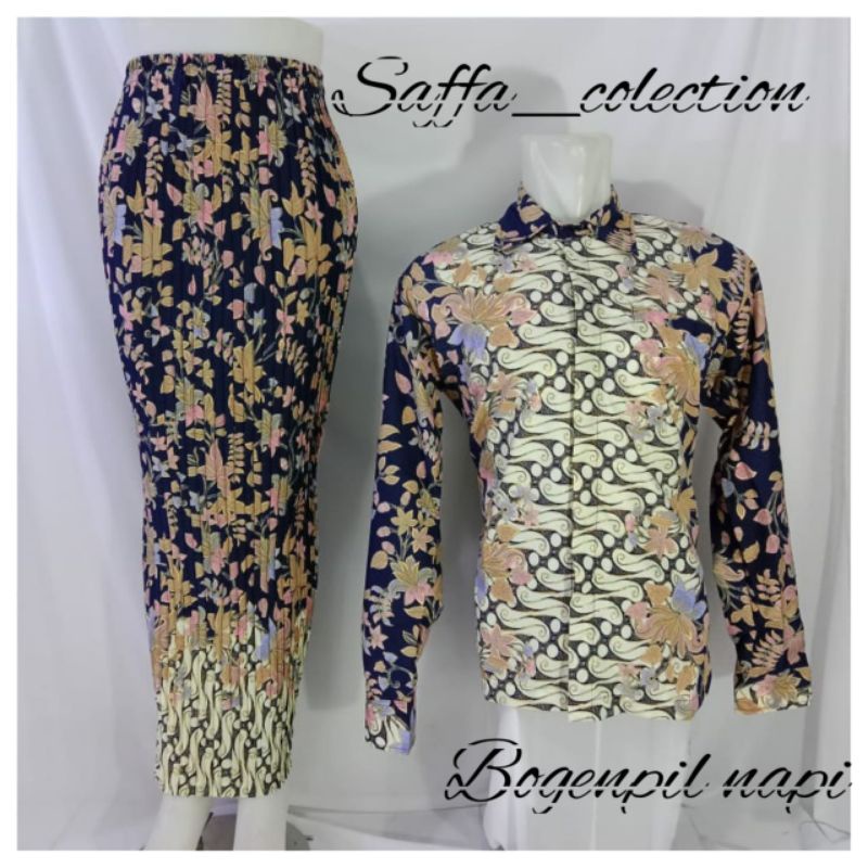 baju couple/kemeja batik couple/prisket batik couple