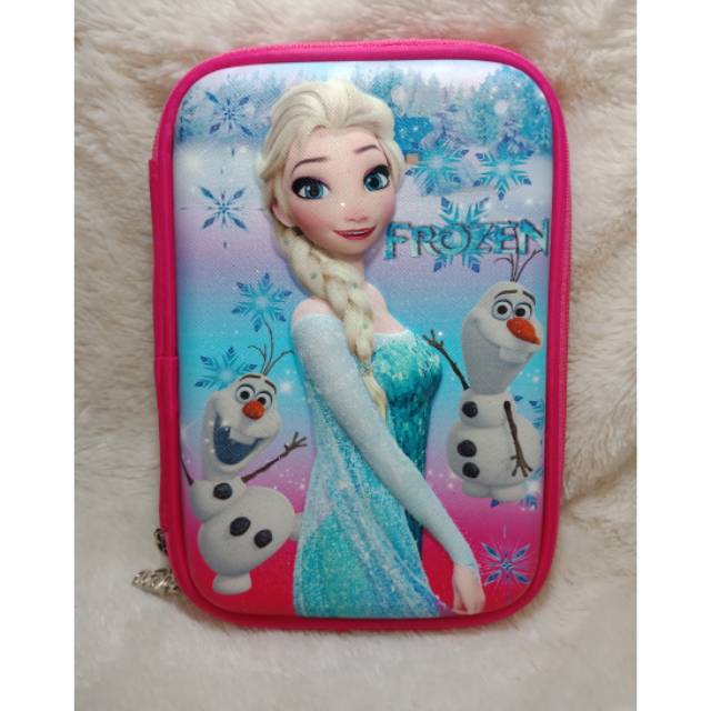 KOTAK PENSIL SMIGGLE FROZEN ELSA HARD top tempat pensil smiggle