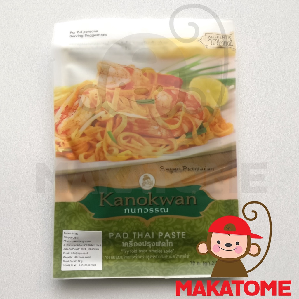 

Kanokwan Pad Thai Paste 72gr bumbu Thailand 72 gr padthai mie mi masak