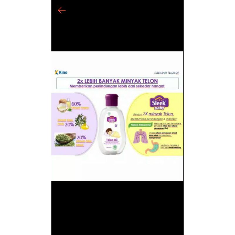 SLEEK TELON / SLEEK BABY TELON 30ml dan 70ml