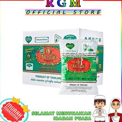 

[COD] THAI GREEN TEA 1KARTON CHATRAMUE BRAND @200gr [COD]