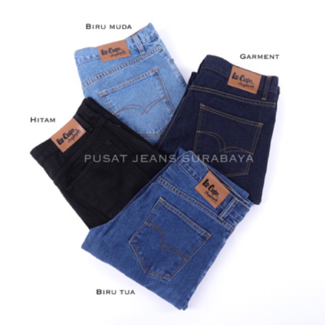  CELANA  PANJANG  JEANS COWOK PRIA  LEE  COOPER  REGULER STANDAR 