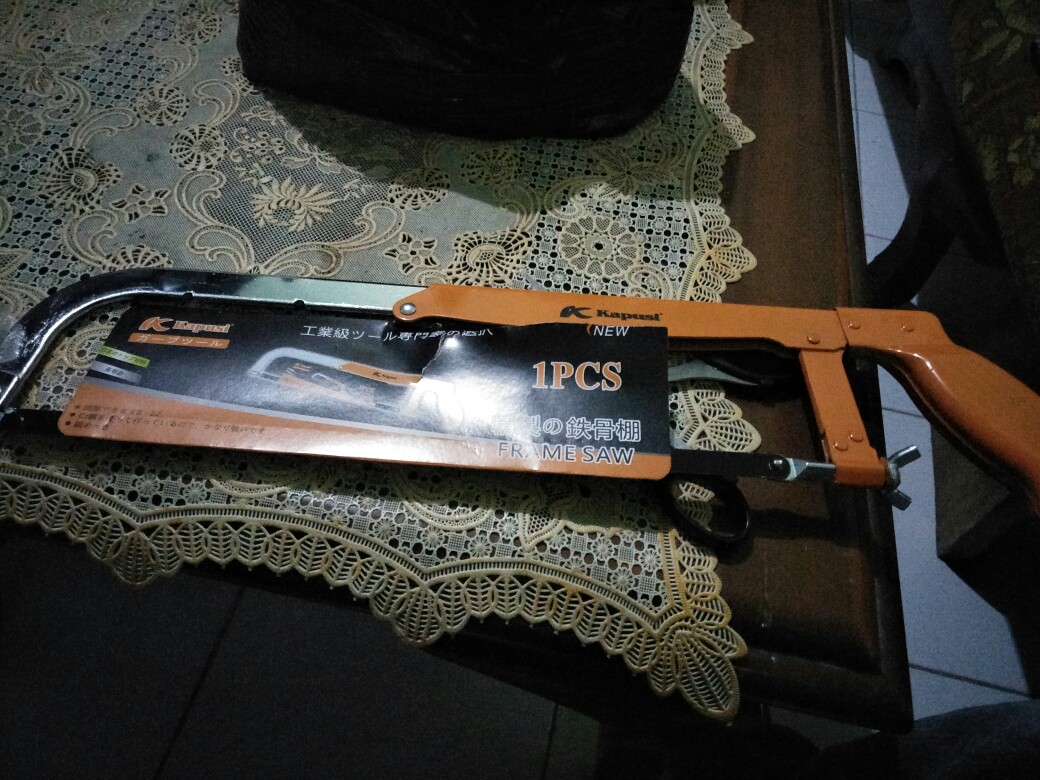 Jason Stang Gergaji Besi Gagang Pegangan Hacksaw Frame Nankai
