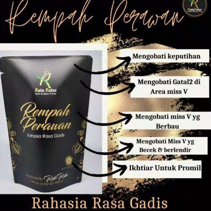 

【rPX】 Rempah Perawan Ratu Ratus Jamu Herbal Ramuan Rahasia Rasa Gadis Sachet Celup Original 40gr