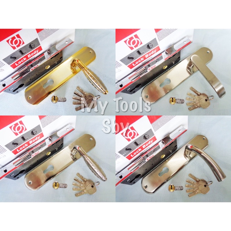 Kunci Pintu Rumah Besar 25 cm Anak Kunci Komputer Silver Soligen / SLG