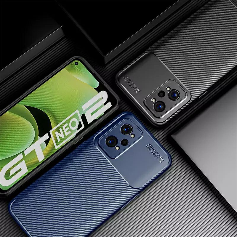 Case Realme GT 2 PRO Softcase Carbon Autofocus Original