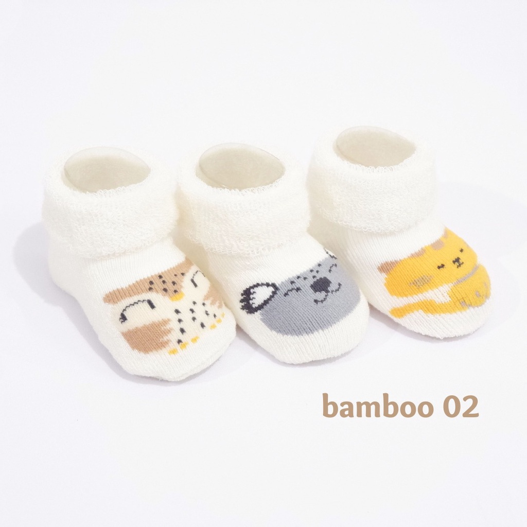 WInteku Kaos Kaki Bamboo New Animal Series