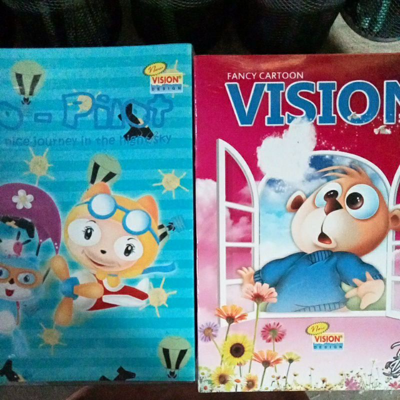 

buku tulis VISION 32lembar/10 buku