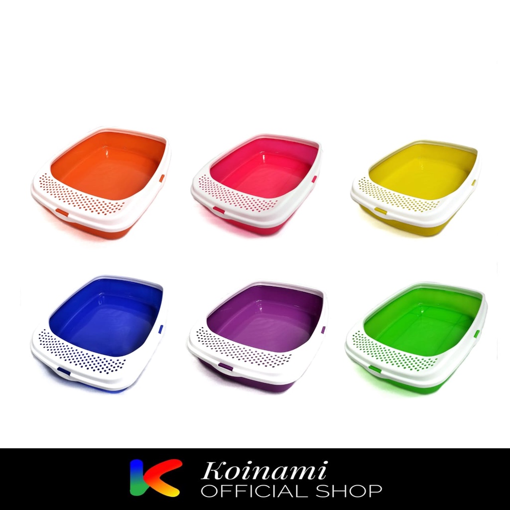 Cat Litter Box SAP - Box Pasir Kucing - Tempat Pup Kucing - Toilet Kucing