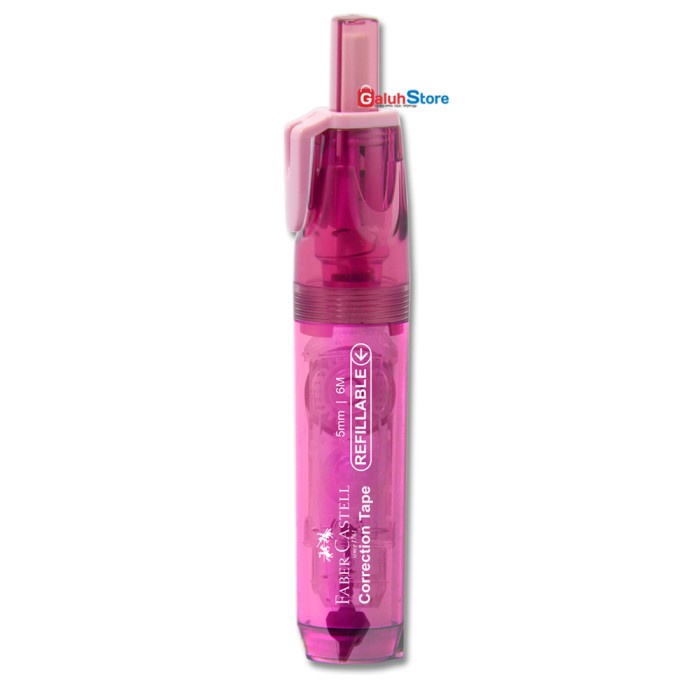 

Hemat Faber Castell Correction Tape Qjr-506-Pink 6M X 5Mm Terlaris