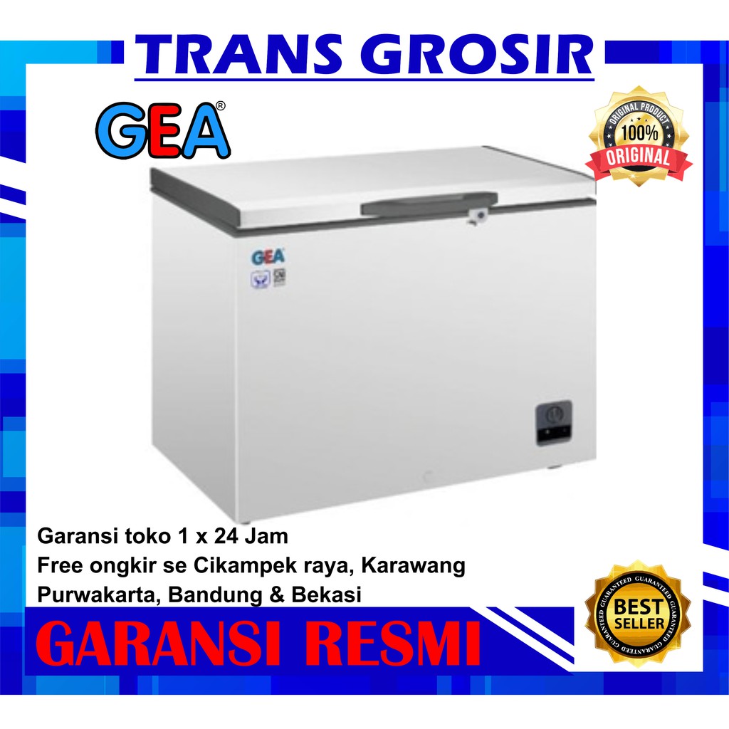 CHEST FREEZER GEA AB318R / FREEZER BOX GEA AB 318 R