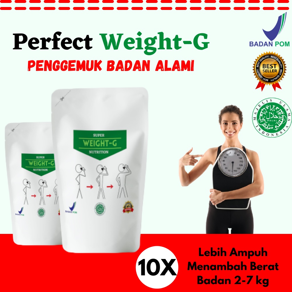 Penggemuk Badan Dewasa Dan Anak SUPER WEIGHT GAIN Asli Menambah Berat Badan Appeton Osamilk Bisa Cod