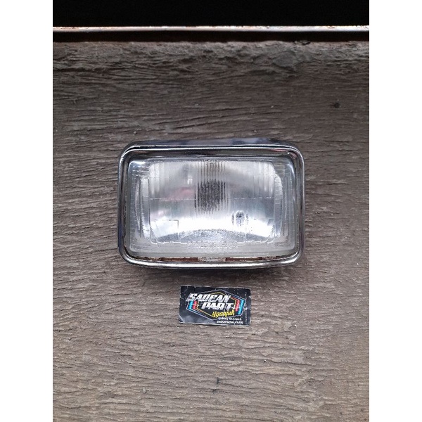 Reflektor Lampu Depan Headlamp GL100 Win GL Max Sett Lis Original copotan Motor