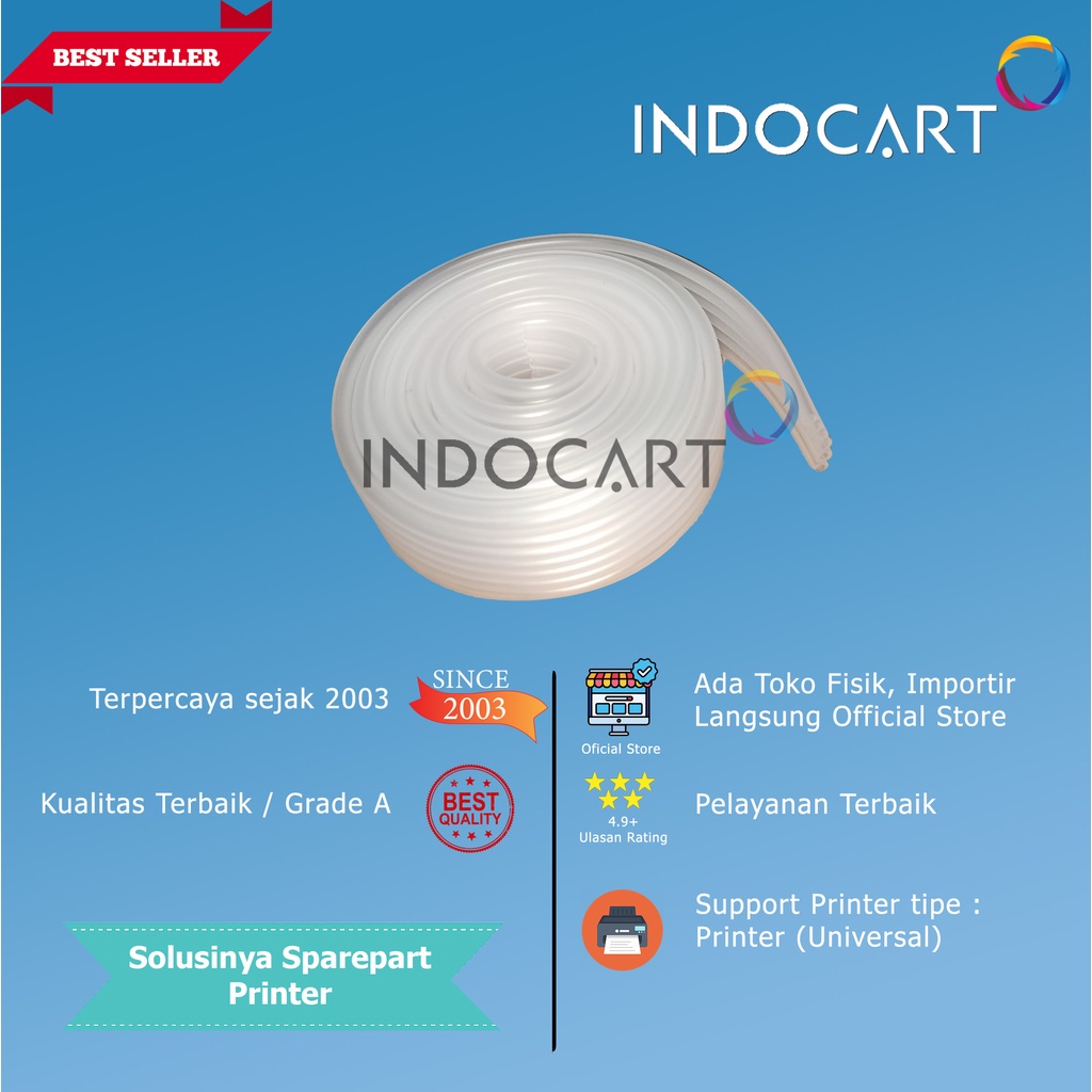 Tube 6 line-Selang Infus Modif CISS HP Canon Epson 6 jalur