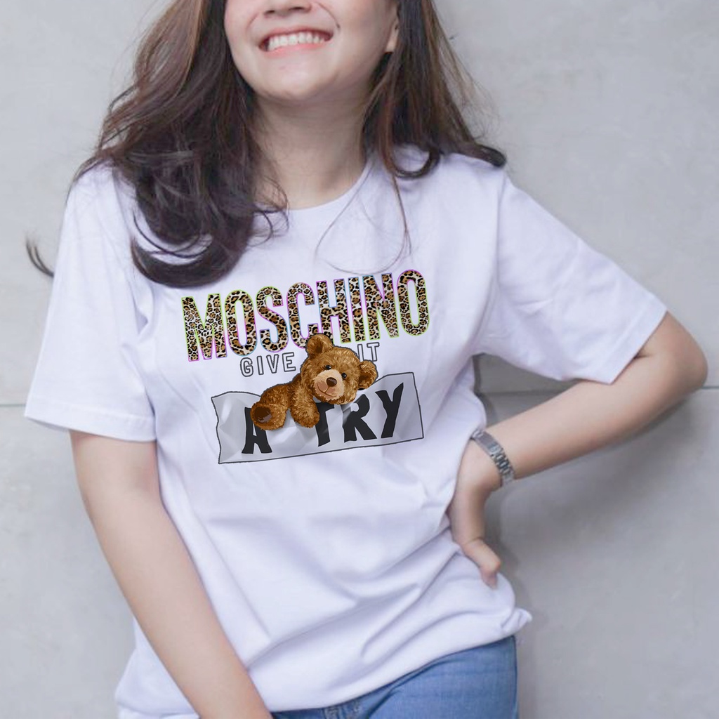 PROMO Atasan Wanita Elegan Jumbo Size S/M/L/XL/XXL/XXXL Baju Kaos Distro Wanita Terbaru T shirt Wani