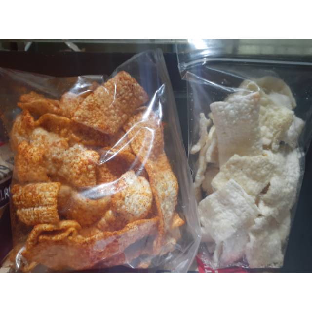

KERUPUK SELONDOKORIGINAL.75gram PEDAS.EXTRA PEDAD