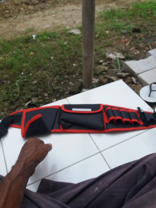 Tas Pinggang Perkakas Tas Menyimpan Alat Alay Bengkel Kunci Obeng Siap Di Order