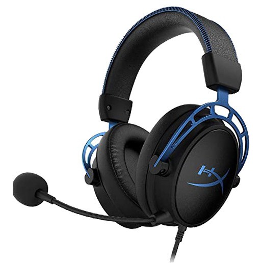 Headset HyperX Cloud Alpha S 7.1 Surround - Gaming - BlackOut - Blue