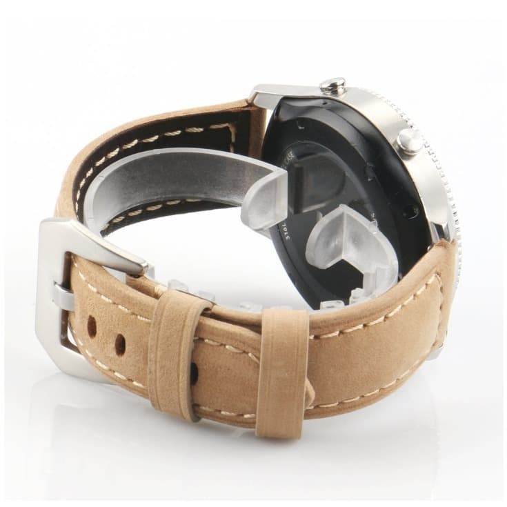 Tali Jam Watch Strap Xiaomi Mibro Air - Crazy Horse Leather Big Buckle