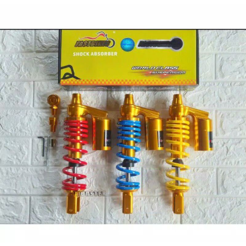 Shock Shockbreaker tabung atas gold series + plus anting motor/ Universal Semua motor matic