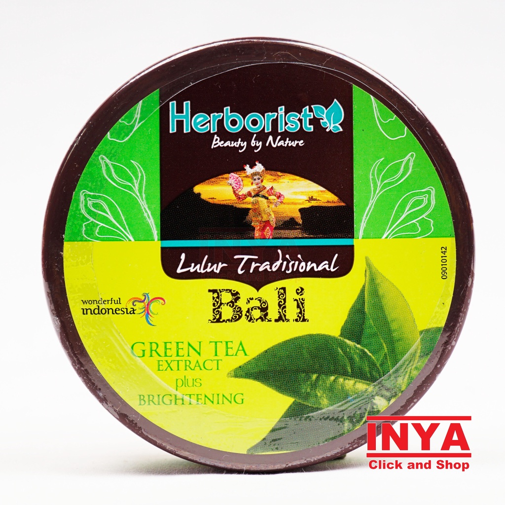 HERBORIST LULUR TRADISIONAL BALI GREEN TEA EXTRACT 100gr