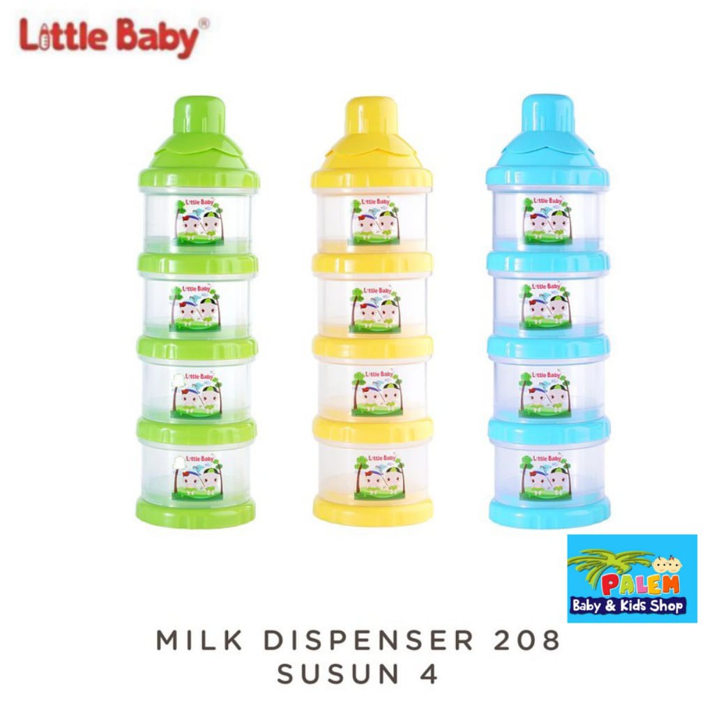 Little Baby Milk Case Susu Bubuk Dispenser 4x40ml 208