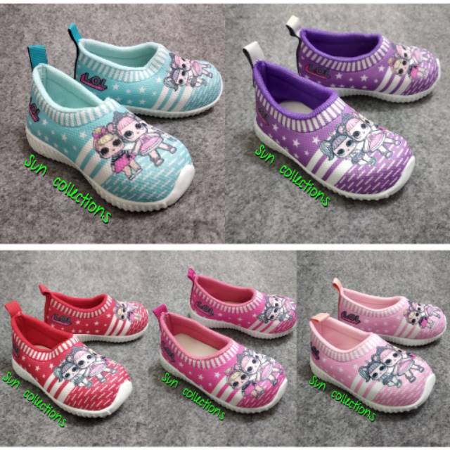 Sneakers anak Baby girl 02 (1)kg muat 6 pasang