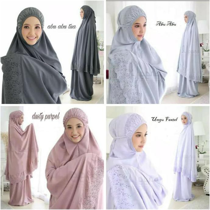 Ori&Terjamin Mukena Katun Bordir Siti Khadijah