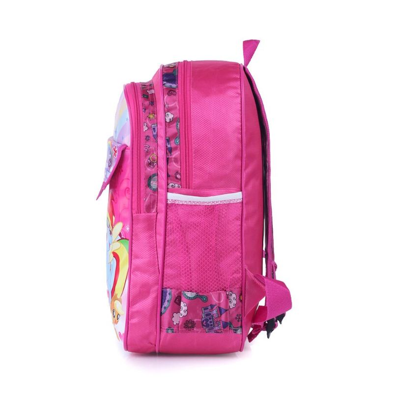 Tas Anak Perempuan | Tas Anak Sekolah PAUD TK SD Cantik Karakter Kartun Little Pony Pink | Tas Ransel Anak | Tas Backpack Anak Cewek | Tas Anak Lucu