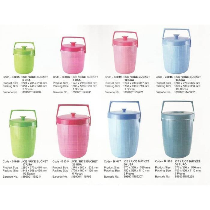 Termurah Maspion rice bucket (termos nasi/ es) 17 liter Terbaru