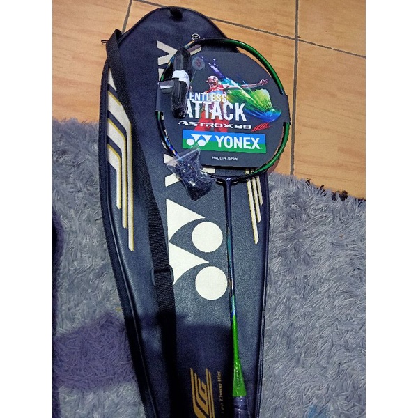original yonex astrox 99 lcw green