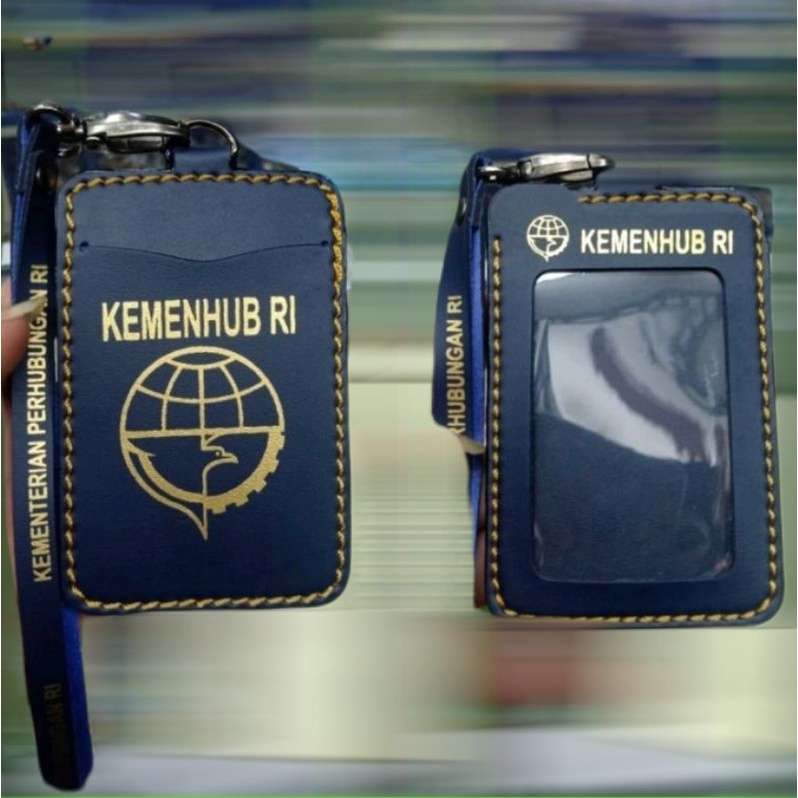 

Gantungan Id Card KEMENHUB RI Kulit Card Holder Kementrian Perhubungan RB9