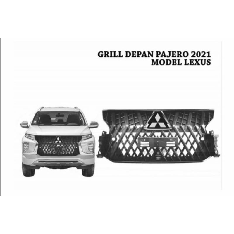 grill pajero sport 2021 model lexus