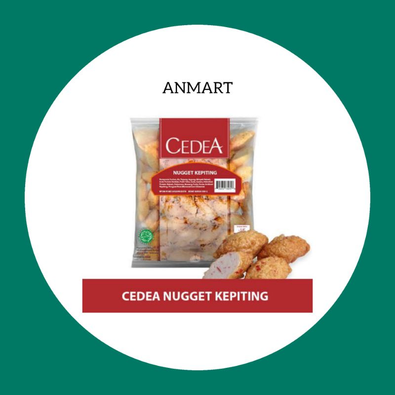 

ANMART | 500gr Nugget Kepiting Cedea | Frozen Food | Sayur Online