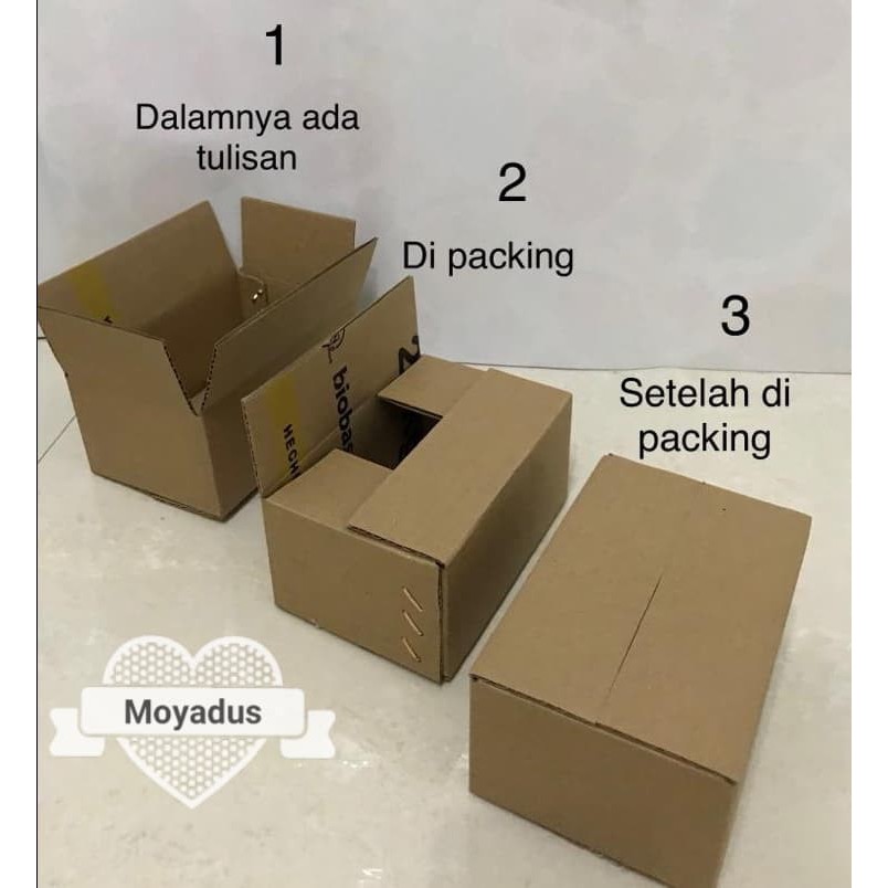 kardus/karton/box, Uk.24x15x15 cm untuk packing (MP)-3