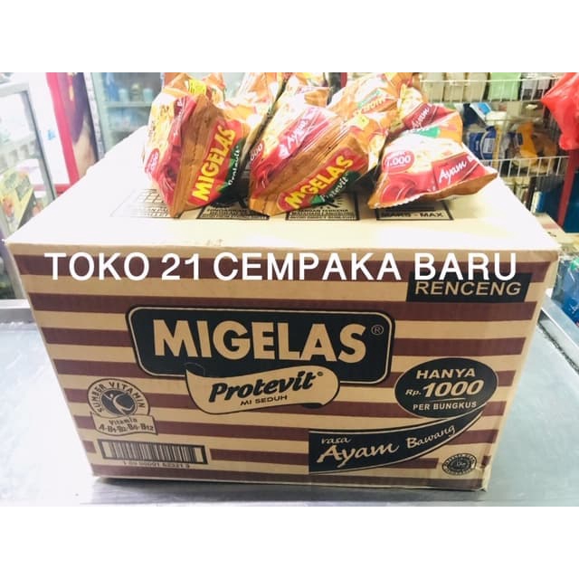 

Mi Gelas Rasa AYAM BAWANG 1 KARTON isi 120 PCS | Migelas Miegelas Promo