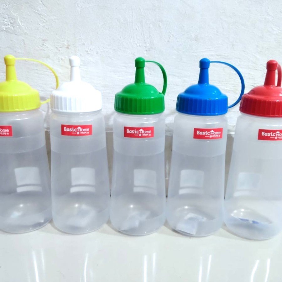 Botol kecap / saos plastik 500 ml