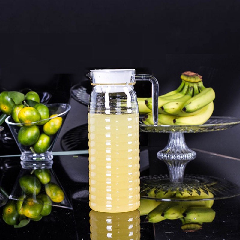 Teko Water Pitcher Jug Botol Air Minum Infused Water Bottle 1 Liter 1,6 Liter Bahan Akrilik