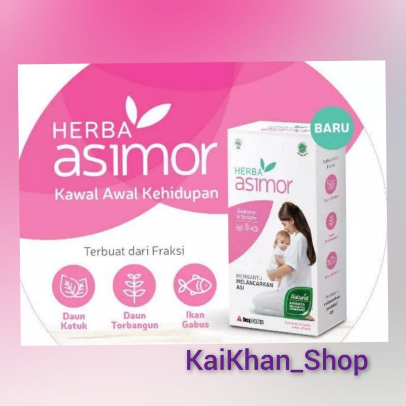 Herba Asimor Asi Booster Pelancar Asi [ 30capsule ]