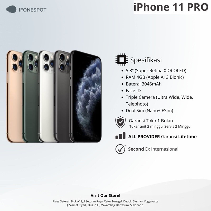 iPhone 11 Pro 256GB SECOND