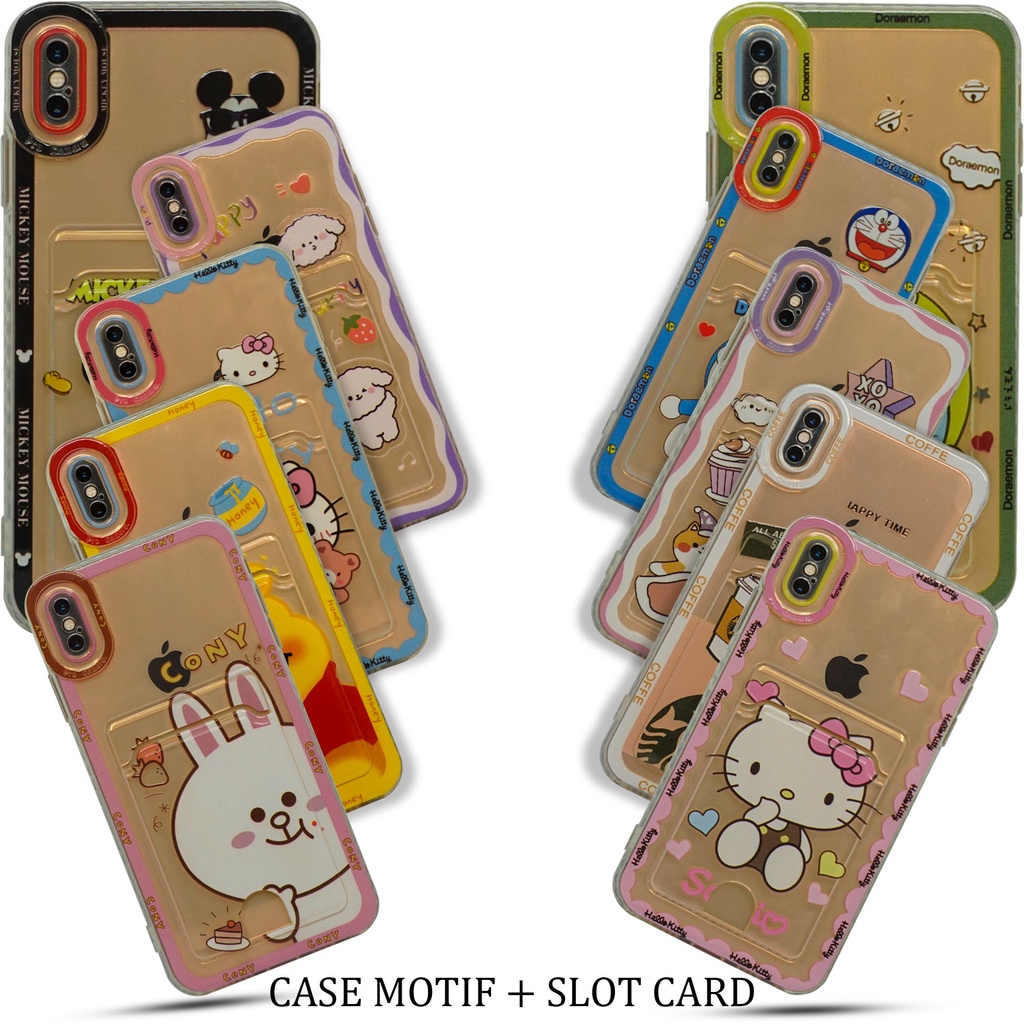 GoodCase - Soft Case Realme 9i 4G | C30 | C31 | C33 | C35 | C55 Case Motif + Slot Card