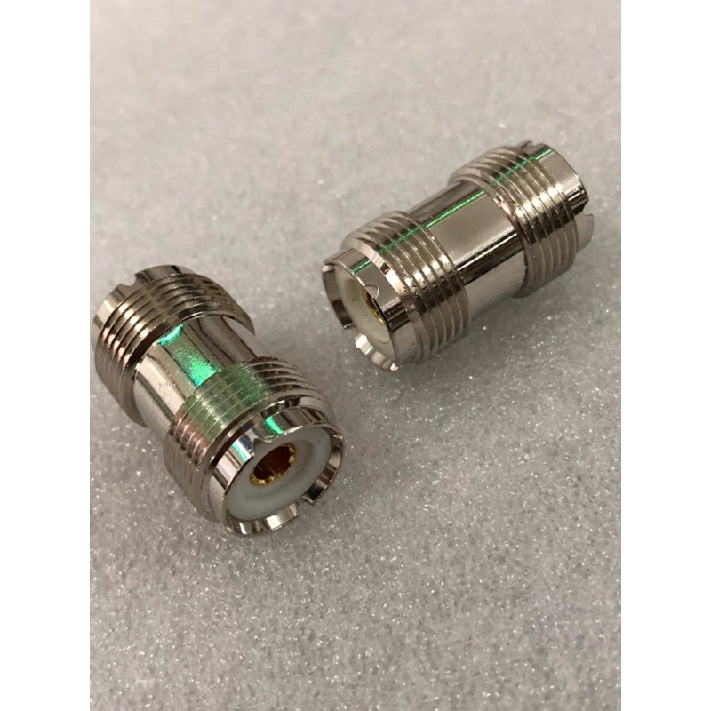 Konektor I PL Female to Female, cewek ke cewek connector sambungan coax kabel rg58 rg8 connector