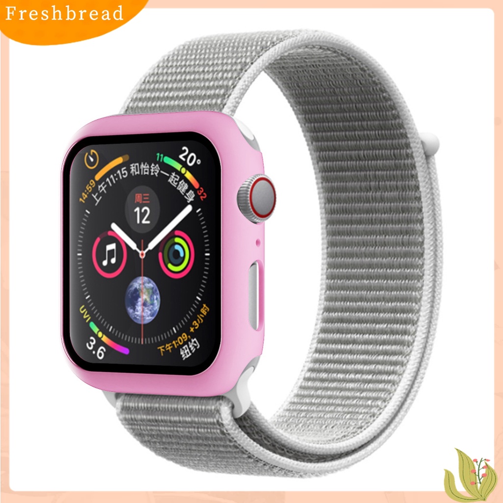 Terlaris Glass Case for Apple Watch Series S6 SE 40mm Scratch Resistant Screen Protector