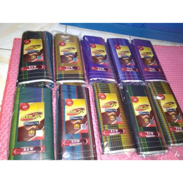 Sarung Atlas Premium 750 Salur Original