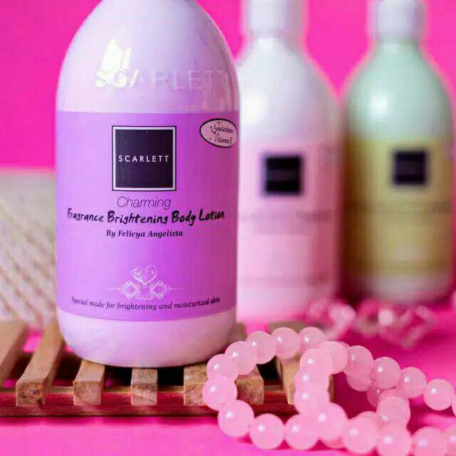 SCARLETT BODY LOTION, PEMUTIH BADAN