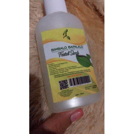 facial scrub bimbalo bapalalo