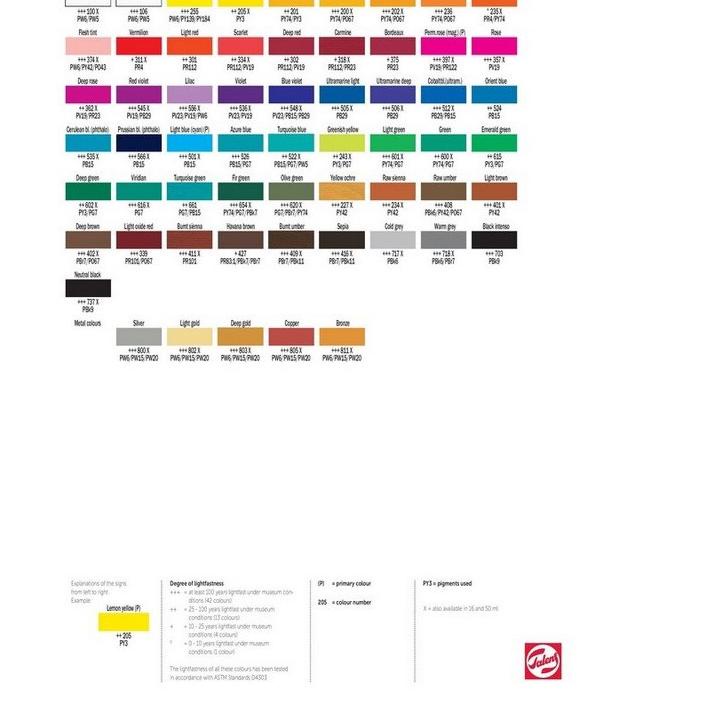 

ROYAL TALENS GOUACHE EXTRA FINE BOTTLE 16ML SERIES 1 white,yellow,red .