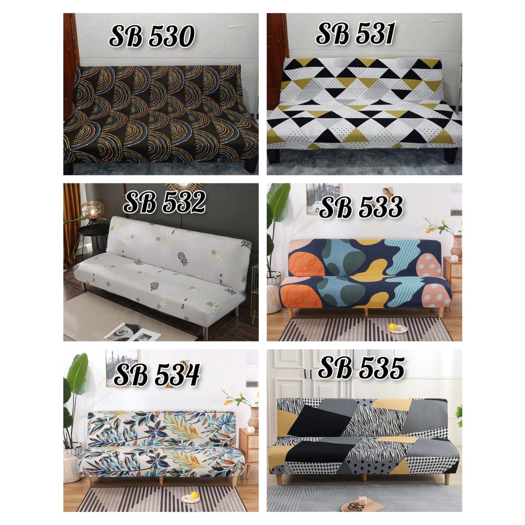 Cover sofa bed 160-190cm motif 530-541