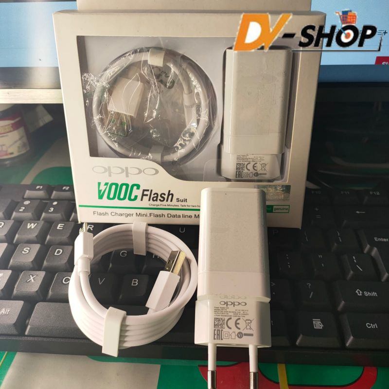 CHARGER OPPO VOOC 4A Original 100% PENGISIAN SUPER CEPAT(FASTCHARGING) f9 F3plus f1 plus